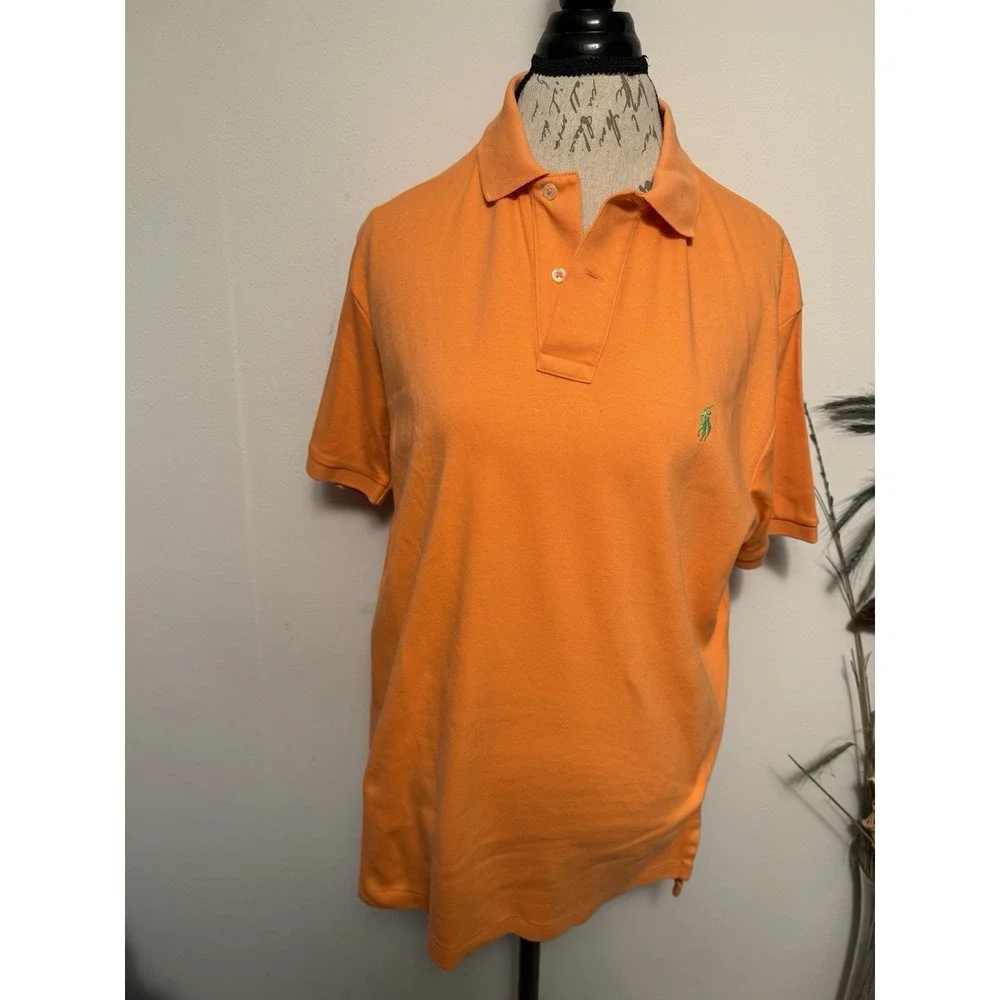 Men's Ralph Lauren Short Sleeve Polo Orange‎ Medium